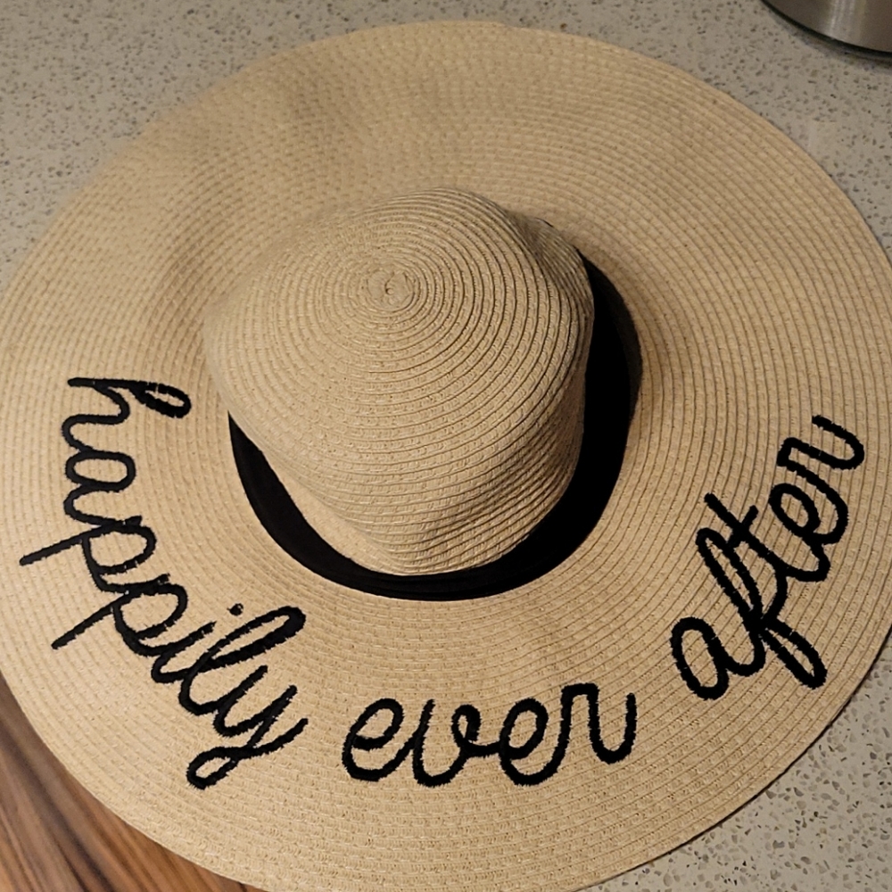 Happily Ever After beach hat